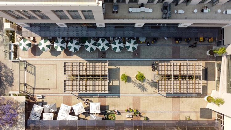 The Firs- Piazza drone