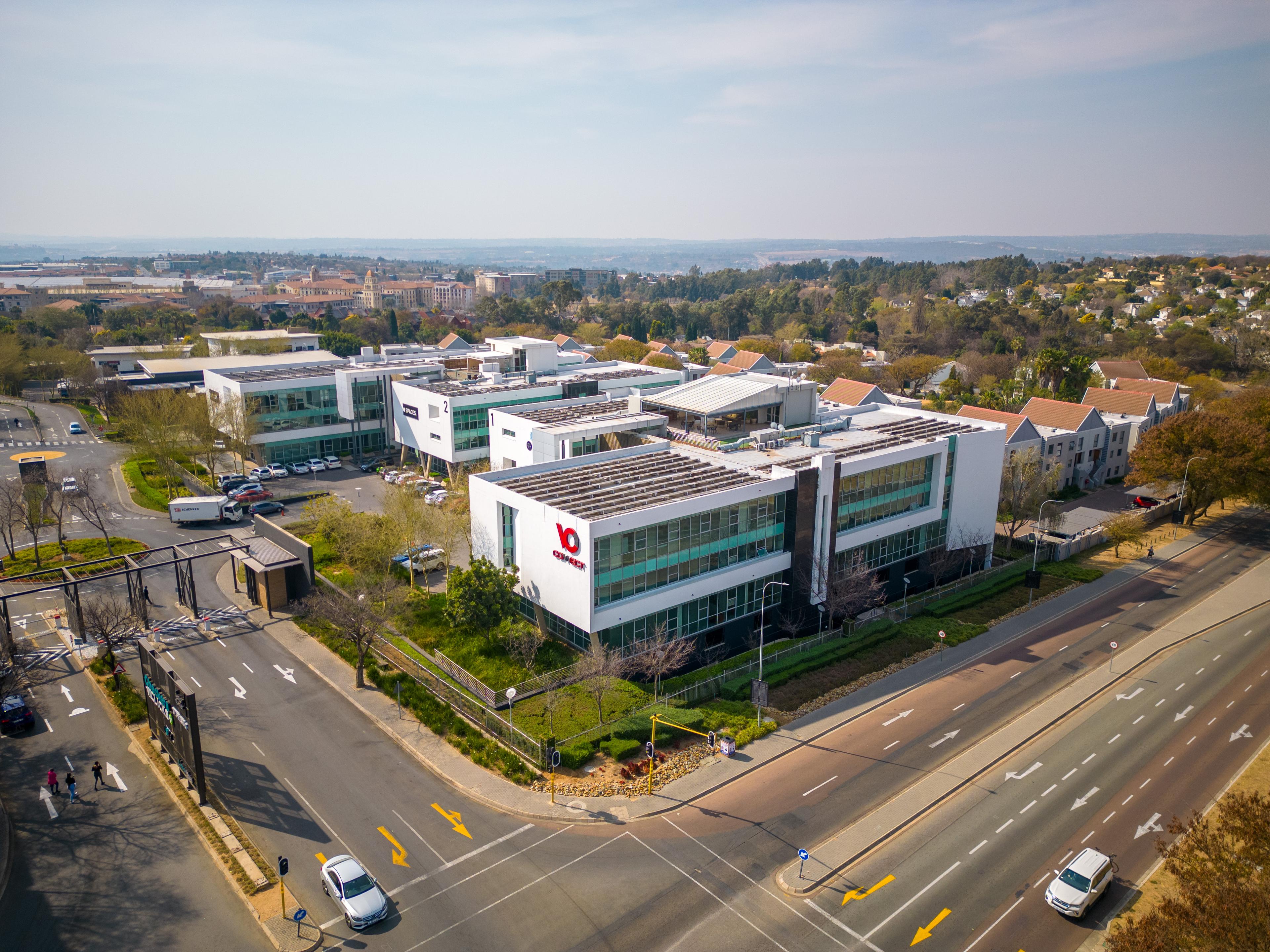 Design Quarter - Aerial view
